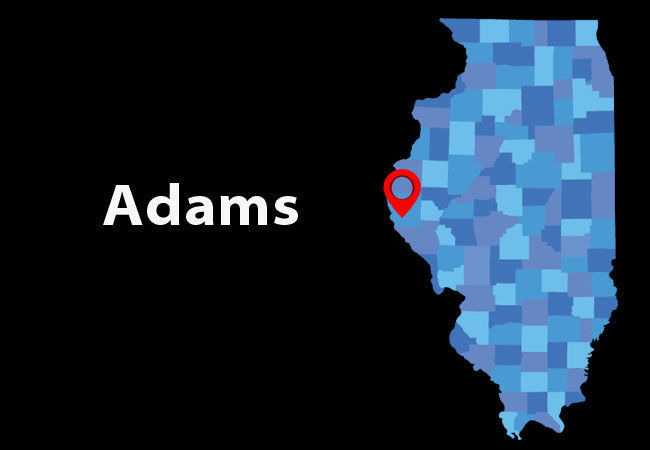 10. Adams, IL
